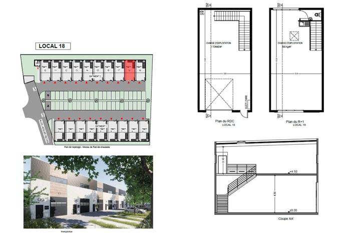 Local d'activités Location 33170 GRADIGNAN