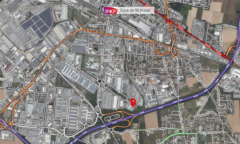 Entrepôt / Local d'activités Location 69780 MIONS