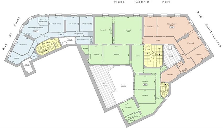 Bureau Location 75008 PARIS 12 RUE DE ROME