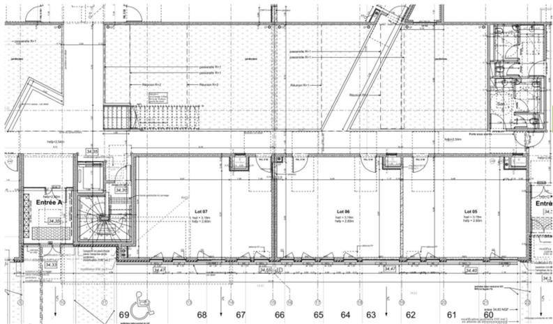 Bureau Location 34000 MONTPELLIER 55 RUE EUCLIDE