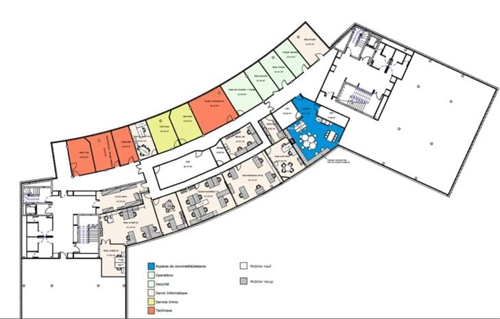 Bureau Location 33300 BORDEAUX 2 PLACE RAVEZIES