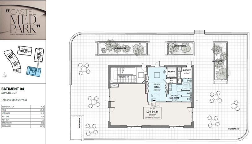 Bureau Location 34170 CASTELNAU LE LEZ