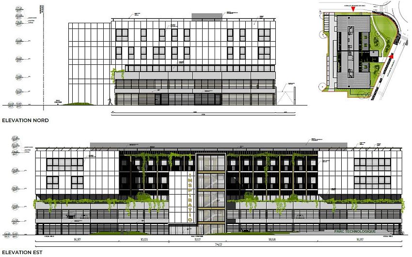 Bureau Location 33600 PESSAC 2 RUE MARCEL DASSAULT