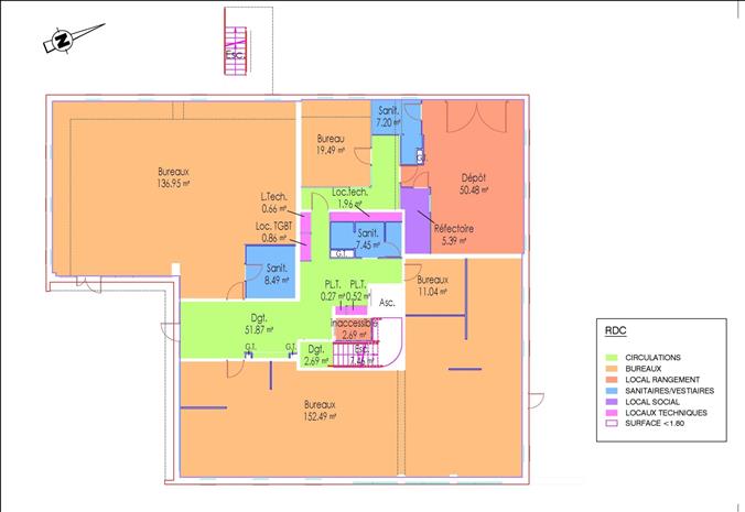 Bureau Location 44800 ST HERBLAIN 4 RUE VASCO DE GAMA