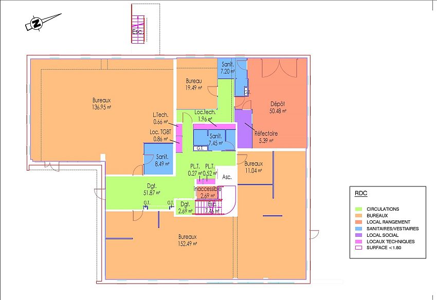 Bureau Location 44800 ST HERBLAIN 4 RUE VASCO DE GAMA