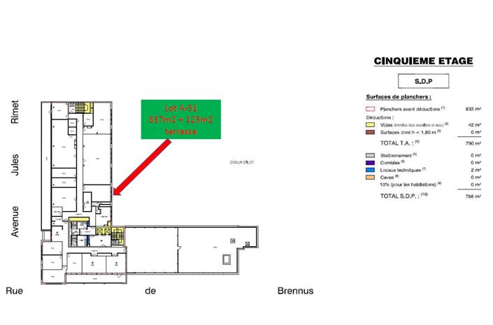 Bureau Location 93210 LA PLAINE ST DENIS