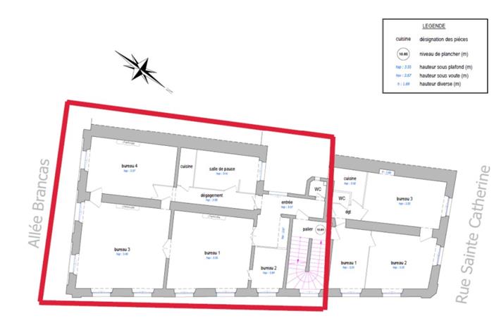 Bureau Location 44000 NANTES 1 ALLEE CASSARD