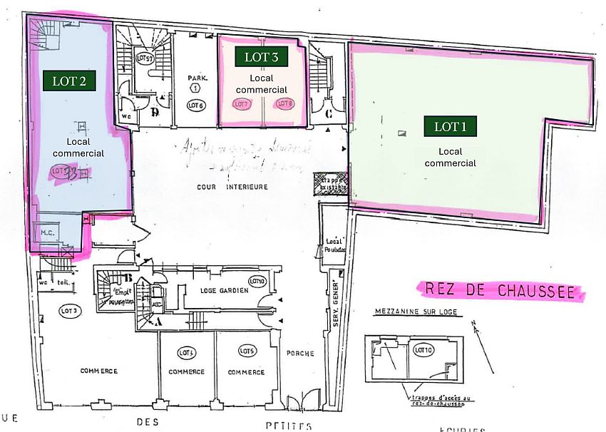 Bureau Vente 75010 PARIS