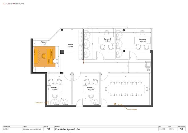 Bureau Vente/Location 44700 ORVAULT 38 RUE JULES VERNES