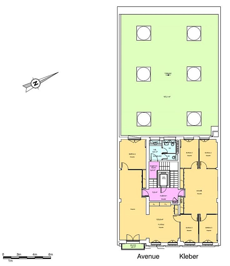 Bureau Location 75116 PARIS 42 AVENUE KLEBER