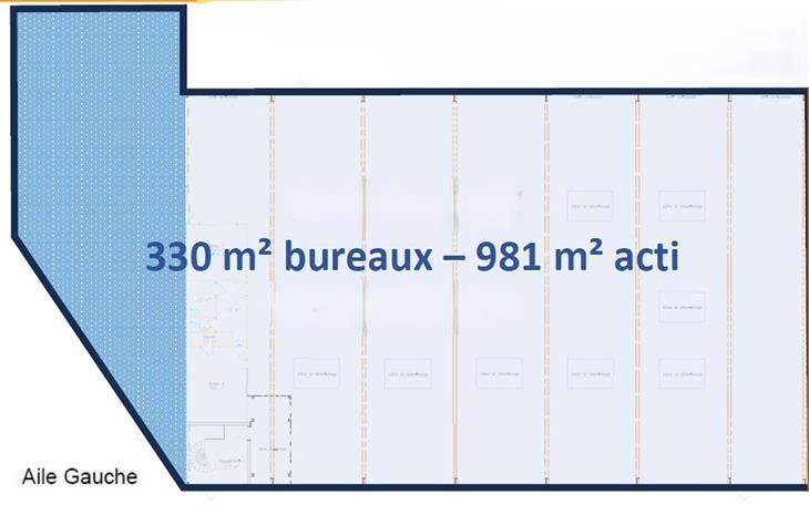 Local d'activités Location 59810 LESQUIN
