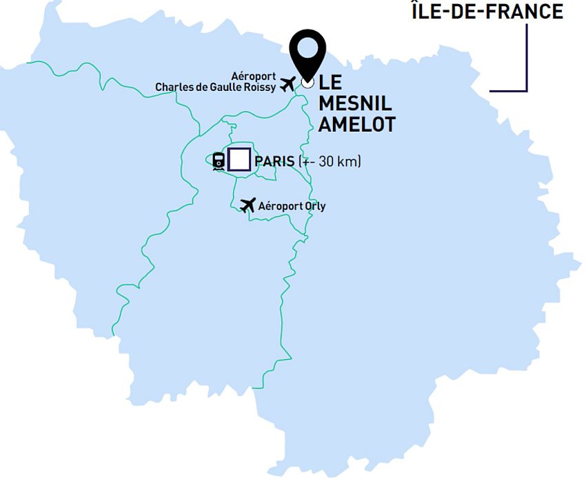 Local d'activités Location 77990 LE MESNIL AMELOT