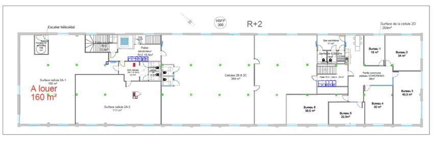Bureau Location 59350 ST ANDRE LEZ LILLE