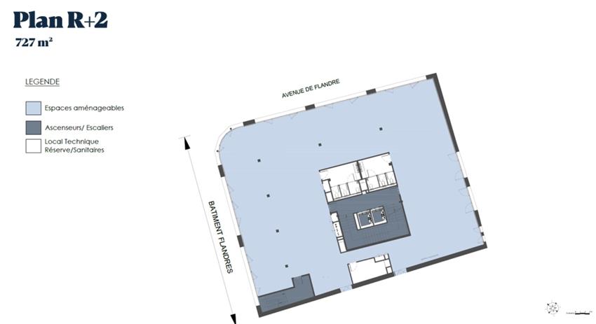 Bureau Location 75019 PARIS