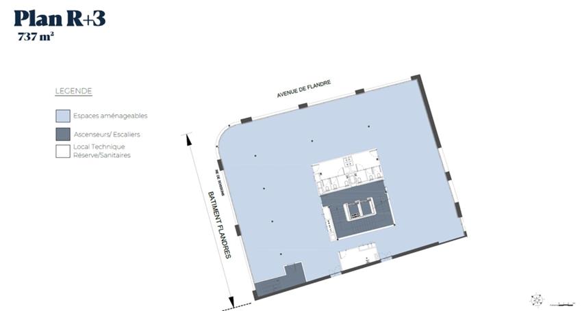 Bureau Location 75019 PARIS