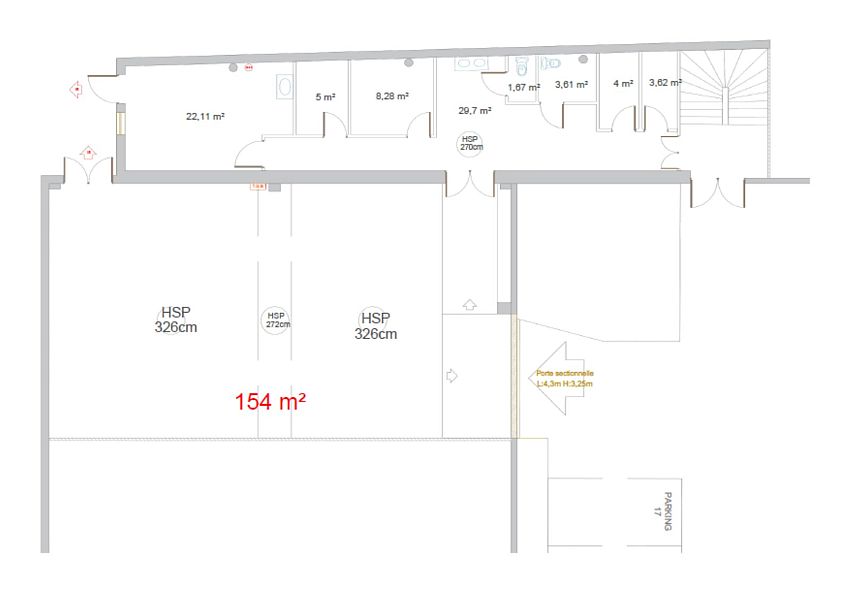 Local d'activités Location 59000 LILLE