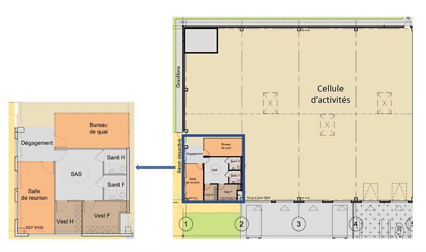 Local d'activités Location 83460 LES ARCS