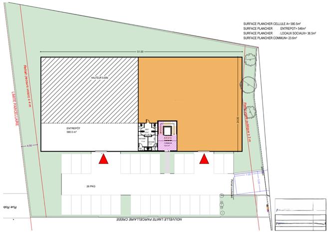 Local d'activités Vente/Location 33170 GRADIGNAN