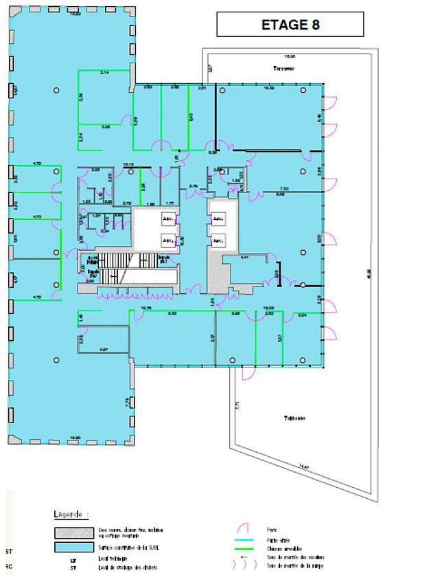 Bureau Location 69120 VAULX EN VELIN 2 AVENUE DES CANUTS