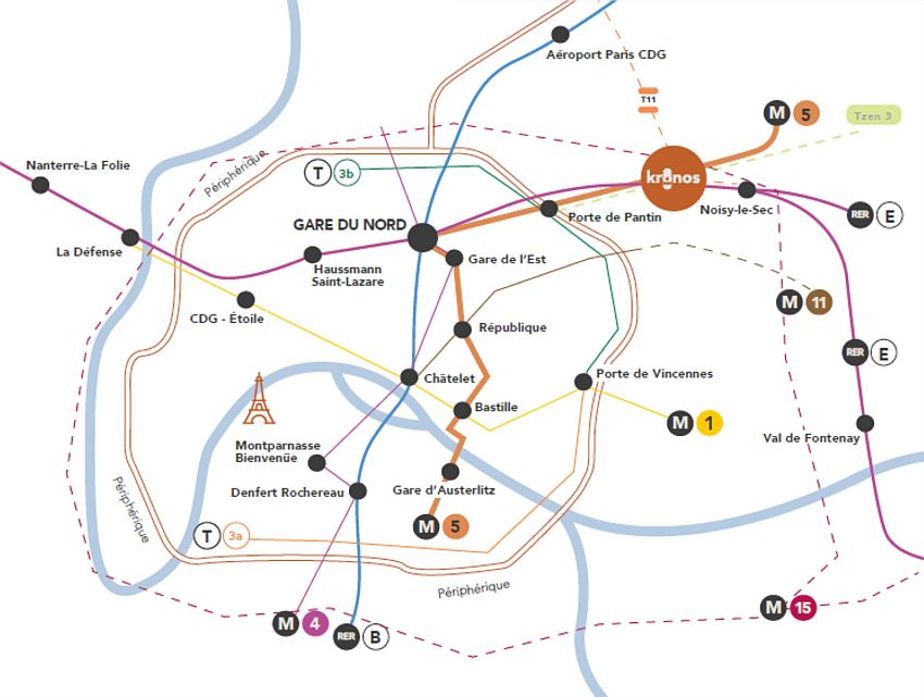 Bureau Location 93230 ROMAINVILLE