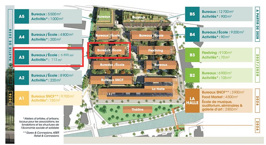 Bureau Location 93500 PANTIN