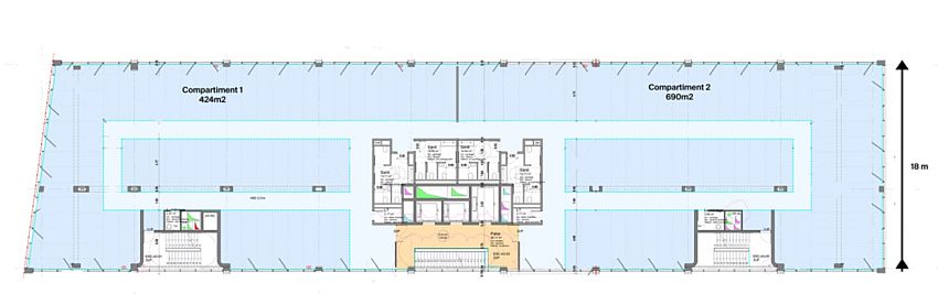 Bureau Location 93500 PANTIN