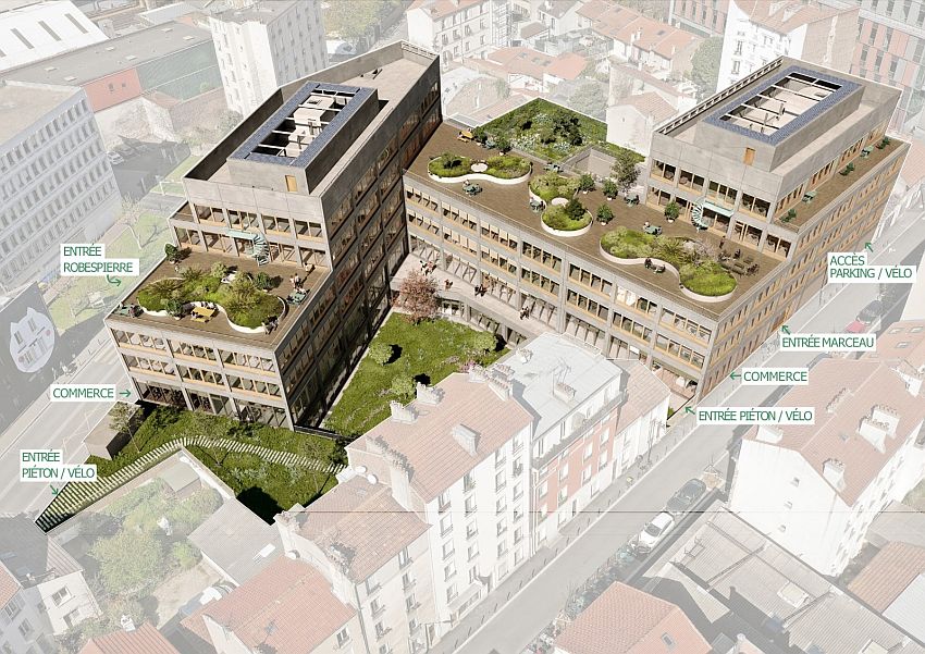 Bureau Location 93100 MONTREUIL