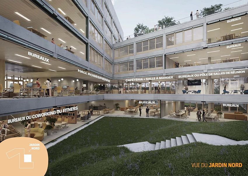 Bureau Location 93100 MONTREUIL