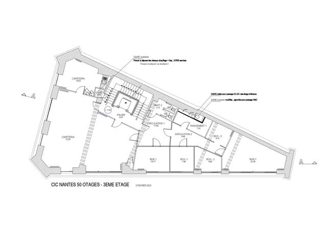 Bureau Location 44000 NANTES 1 RUE DE LA HAUTE CASSERIE