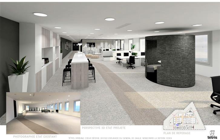 Bureau Location 92400 COURBEVOIE 9-11 ALLEE DE L'ARCHE