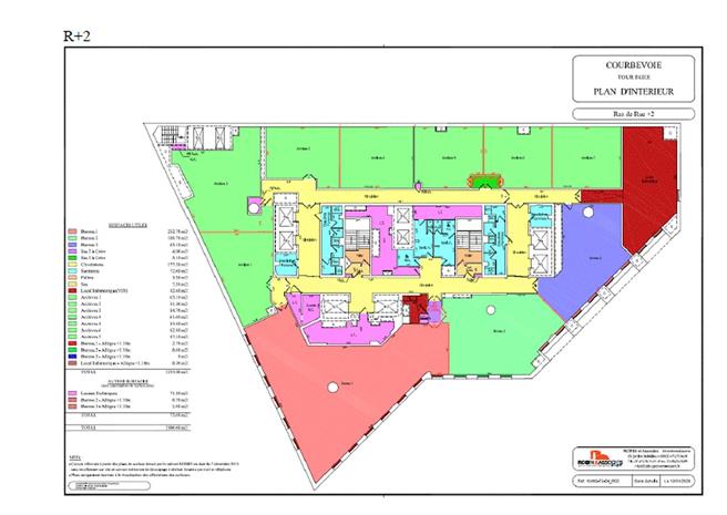 Bureau Location 92400 COURBEVOIE 9-11 ALLEE DE L'ARCHE
