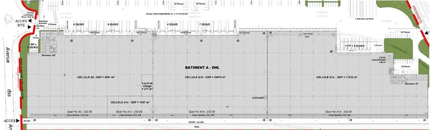 Entrepôt / Local d'activités Location 38070 ST QUENTIN FALLAVIER