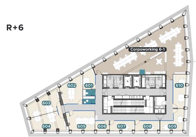 Coworking Location 35000 RENNES 18 BOULEVARD DE BEAUMONT