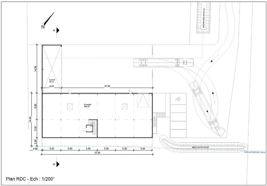 Local d'activités Location 33380 MIOS