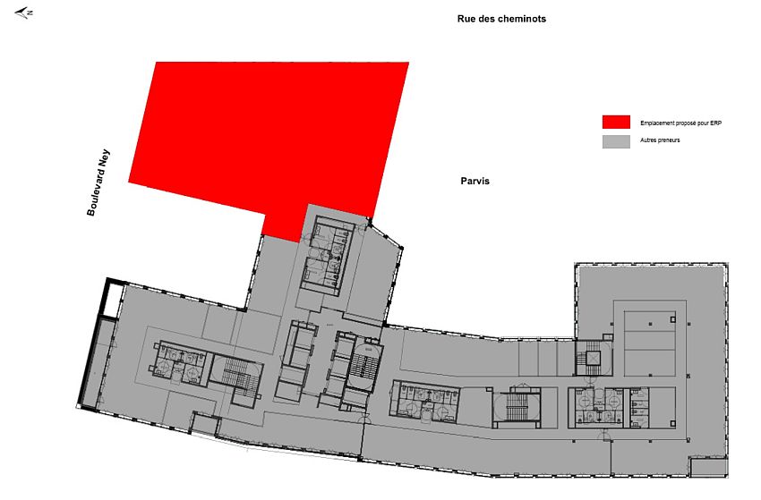Bureau Location 75018 PARIS