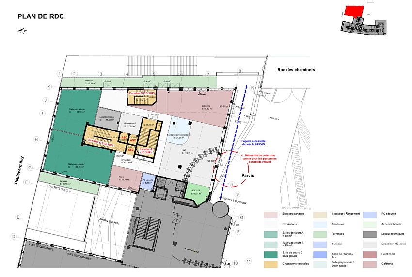 Bureau Location 75018 PARIS