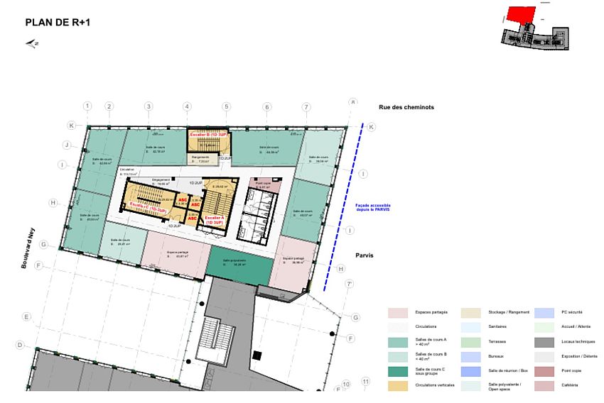 Bureau Location 75018 PARIS