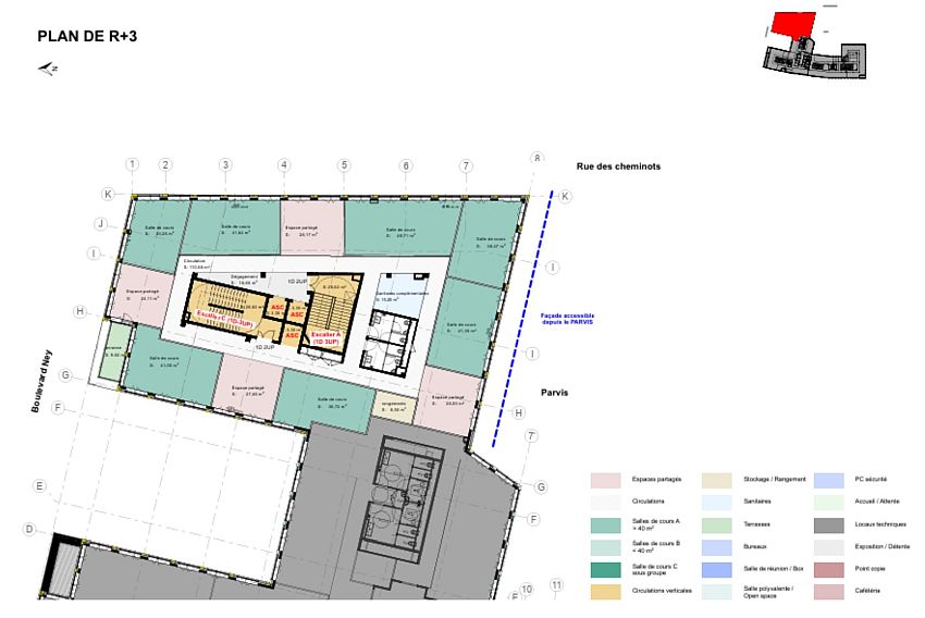 Bureau Location 75018 PARIS