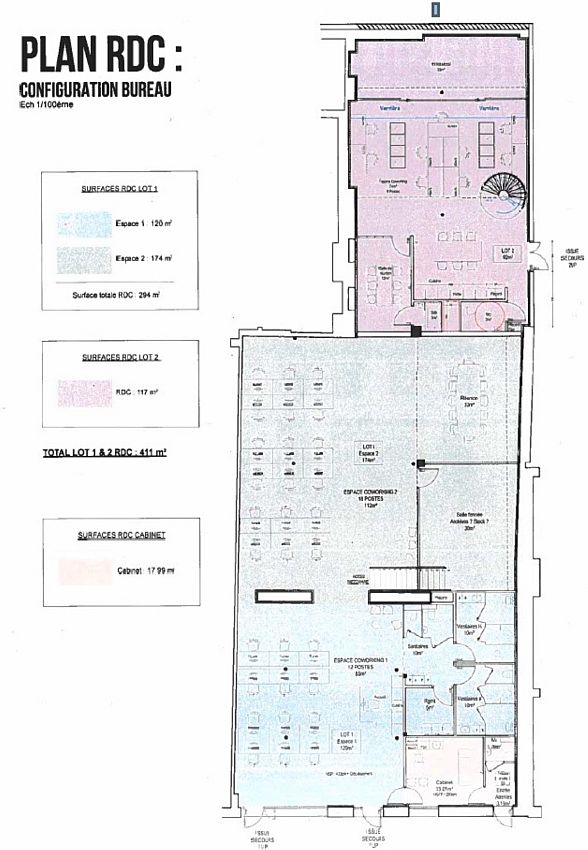 Bureau Location 69006 LYON 61 RUE SULLY