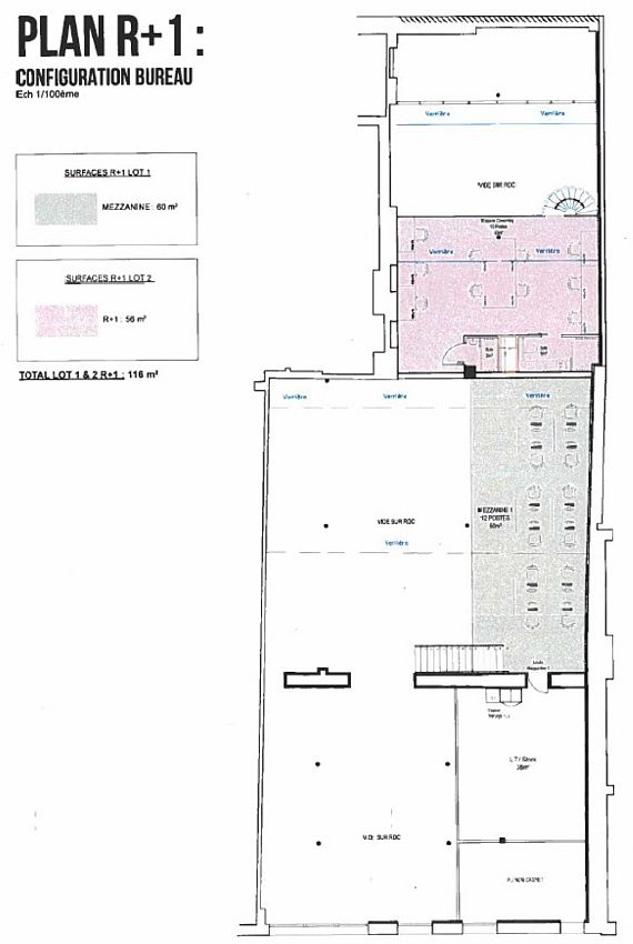 Bureau Location 69006 LYON 61 RUE SULLY