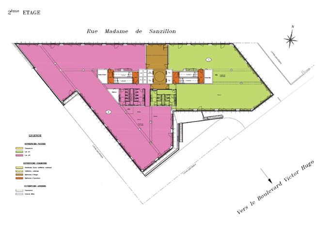 Bureau Location 92110 CLICHY 50-62 RUE MADAME DE SANZILLON