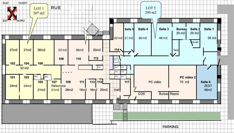 Bureau Location 06270 VILLENEUVE LOUBET