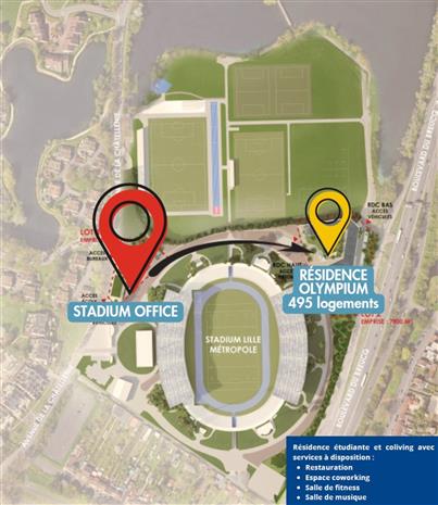 Bureau Vente/Location 59650 VILLENEUVE D'ASCQ