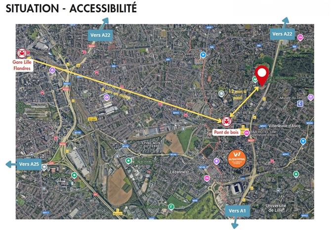 Bureau Vente/Location 59650 VILLENEUVE D'ASCQ