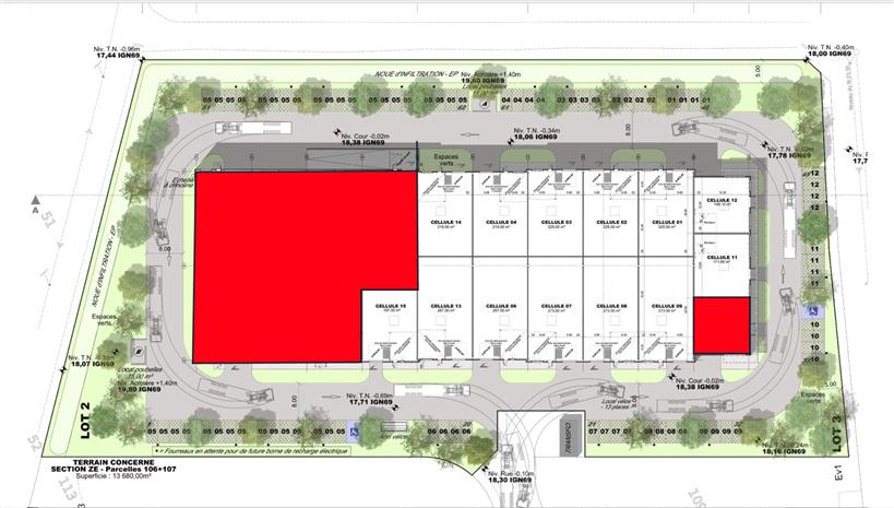 Local d'activités Vente 59193 ERQUINGHEM LYS