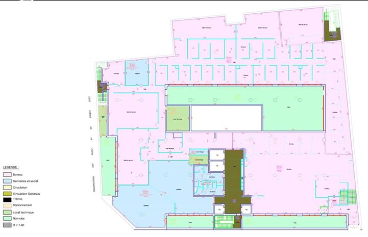 Bureau Location 75018 PARIS