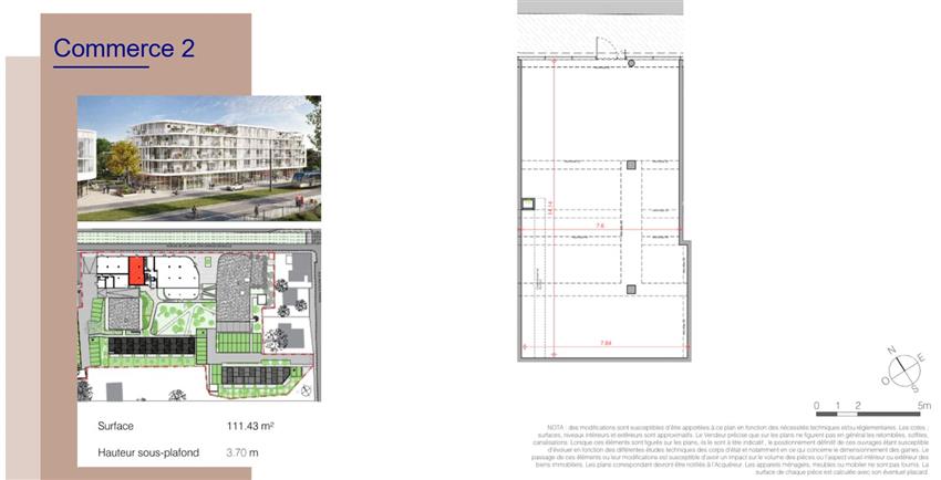 Commerce Vente/Location 33110 LE BOUSCAT