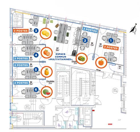 Bureau Location 69009 LYON 30 RUE JOANNES CARRET
