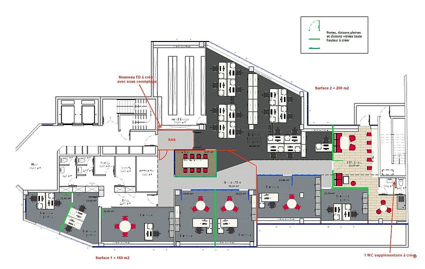 Bureau Vente/Location 69009 LYON 12-15 QUAI DU COMMERCE