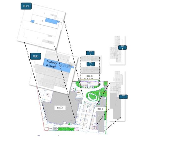 Local d'activités Location 93450 L'ILE ST DENIS